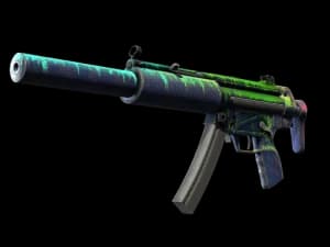 MP5-SD | Phosphor (Battle-Scarred)